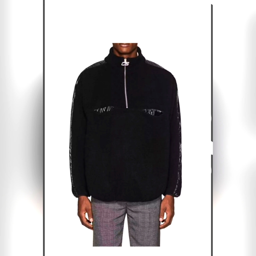 - CMMN SWDN BLACK LEROY OUTDOOR TOP NWT  SZ XL
